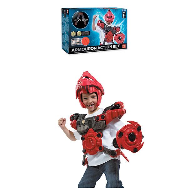 Foto Set Armouron Rojo Bandai