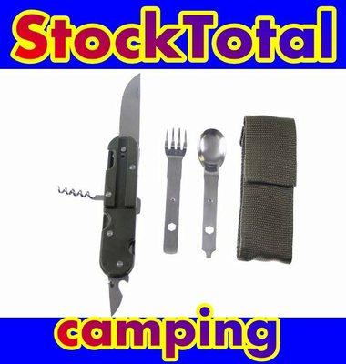 Foto Set Cubiertos Plegable Camping 3 Piezas + Funda 33583 Mf2