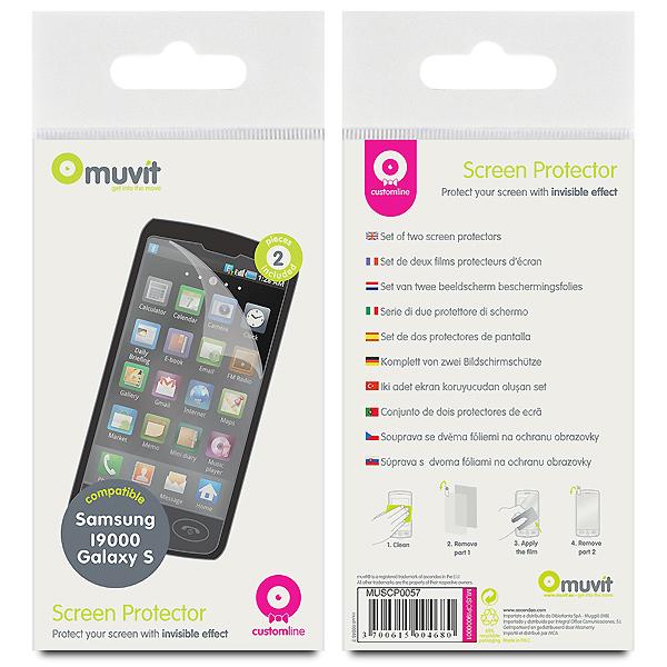 Foto Set de 2 protectores de pantalla para Samsung Galaxy S