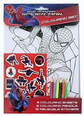 Foto Set de colorear spiderman the amazing