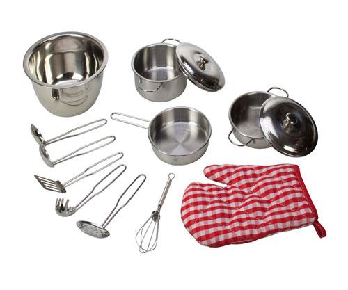 Foto Set de Menaje de Cocina Acero