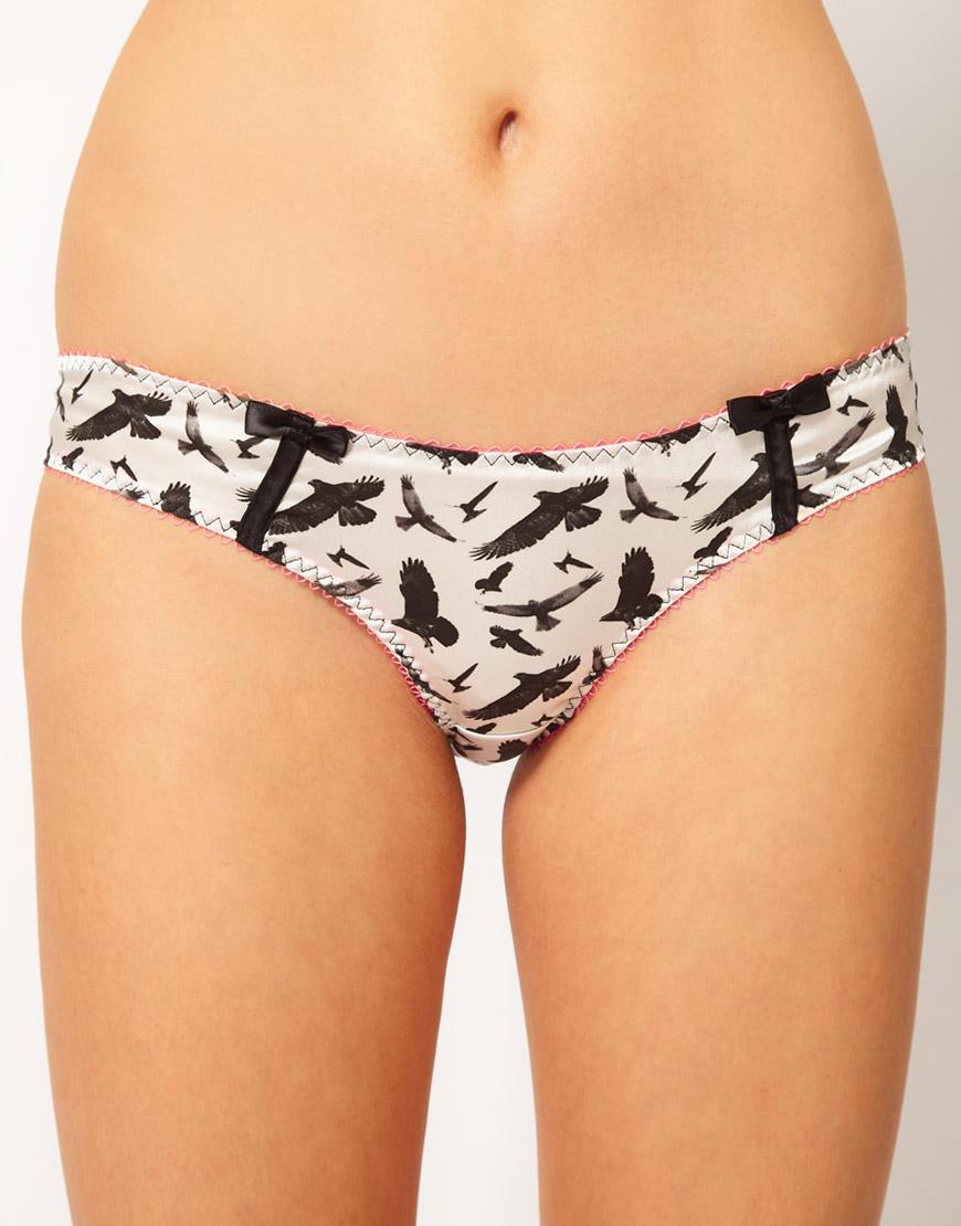 Foto Set de regalo de braguitas de Dirty Pretty Things Multi leopard/hitchc