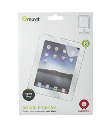 Foto Set dos protectores pantalla ipad 2 muvit (mate)