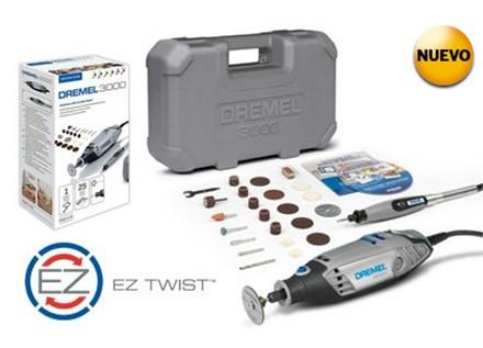 Foto Set Dremel 3000JF 25 Accesorios + Eje Flex + maletin