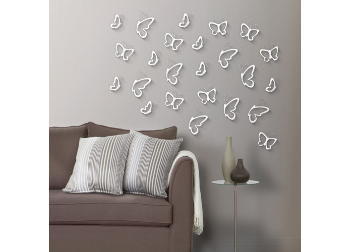 Foto Set juego de 24 mariposas para decorar la pared
