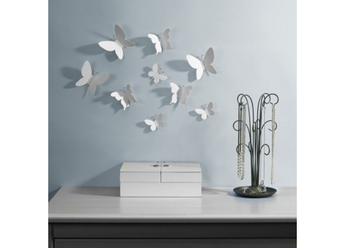 Foto Set juego de 9 mariposas para decorar la pared