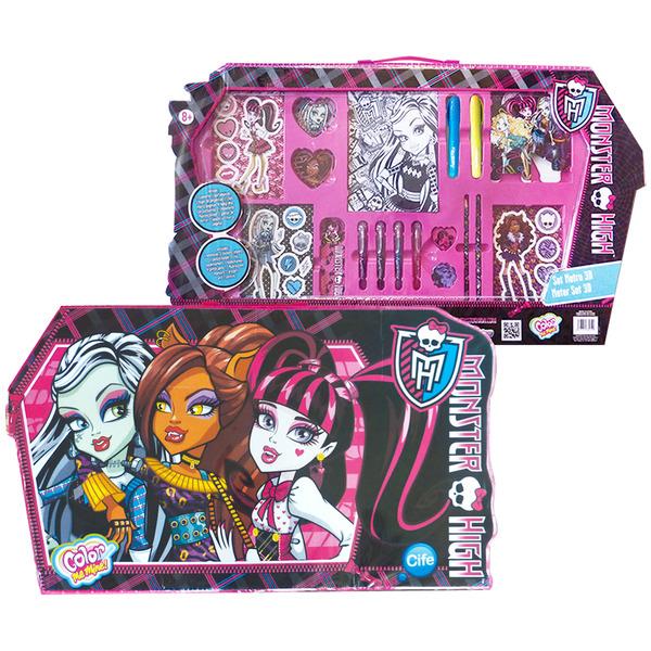 Foto Set Metro 3D Color Me Mine Monster High Cife
