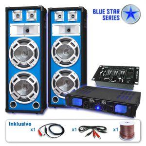 Foto Set PA Blue Star Bassveteran USB de 1200 vatios