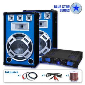 Foto Set PA Blue Star Beatstar de 2000 vatios.