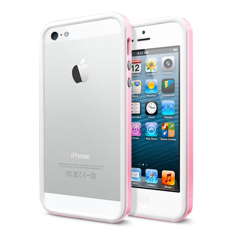 Foto SGP Spigen Neo Hybrid EX Slim Snow Sherbet Pink iPhone 5 Case
