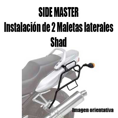Foto Shad KIT FULL HONDA CROSS RUNNER800 Anclajes para maletas laterales
