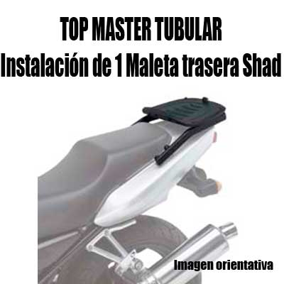 Foto Shad SHIVER 750-750GT+ABS 09-11 Para instalar una maleta trasera