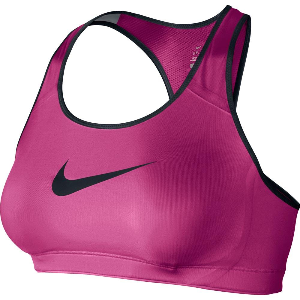 Foto Shape bra w/large swoosh rosa negro