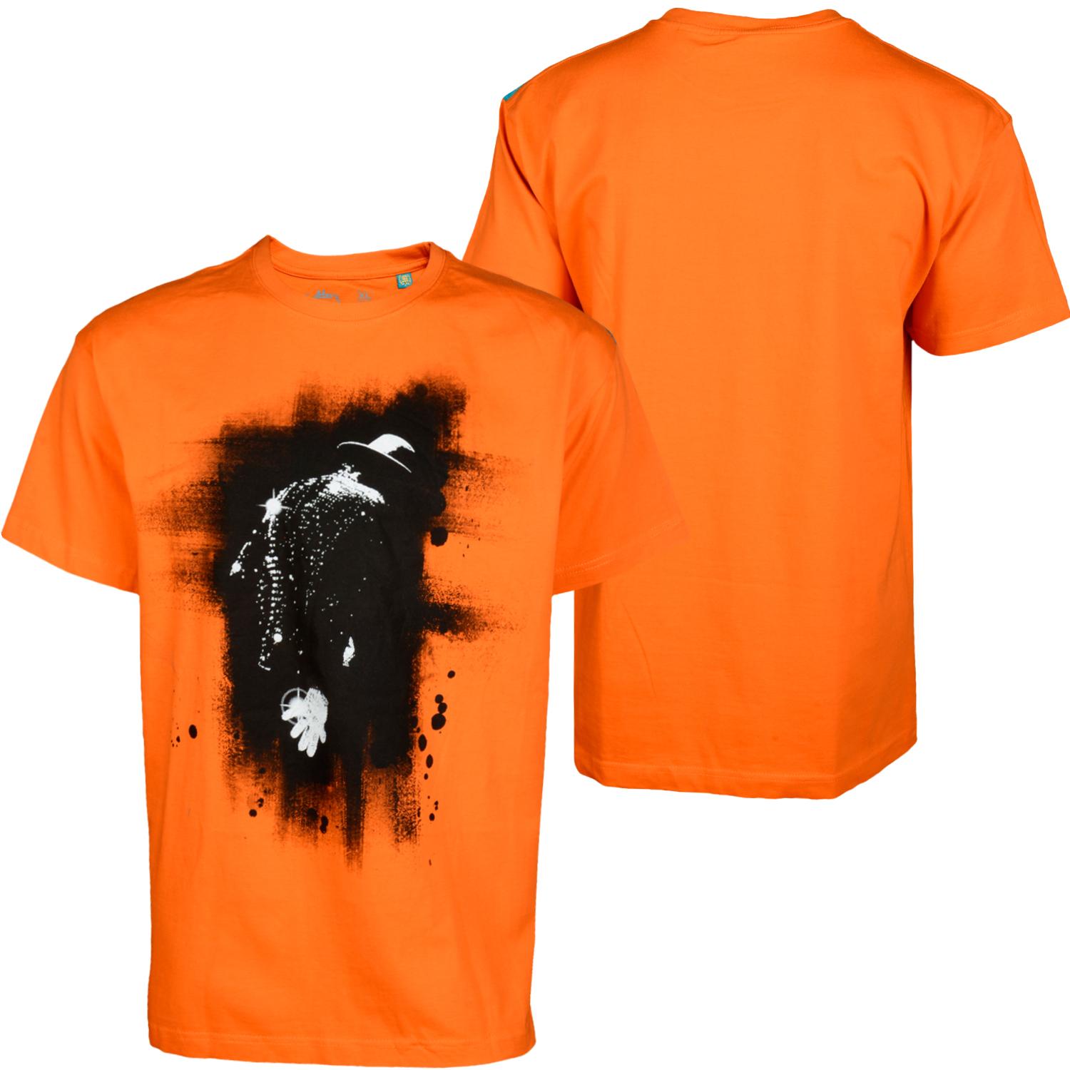Foto Shmack Michael Jackson Camisetas Naranja