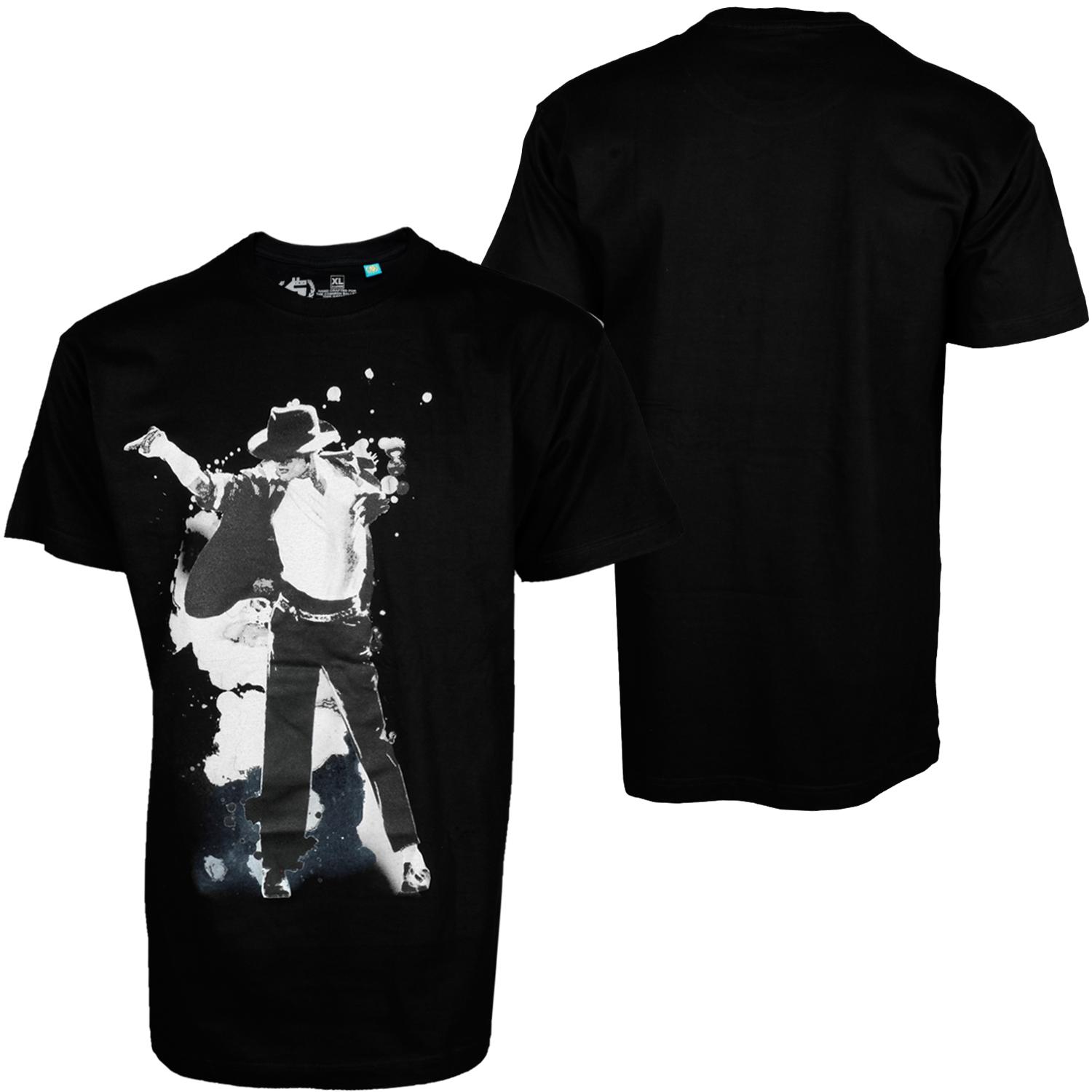 Foto Shmack Michael Jackson T-shirt Negro Blanco