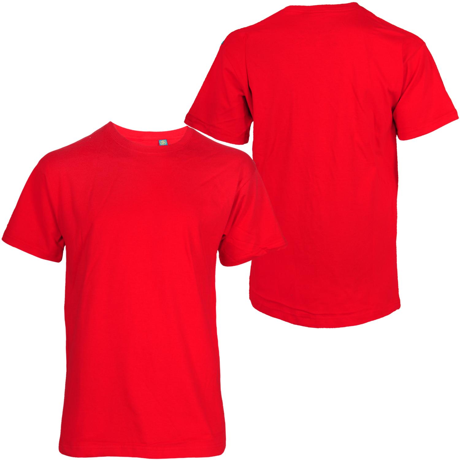Foto Shmack Shmack Basic Blank T-shirt Rot Camisetas Rojo