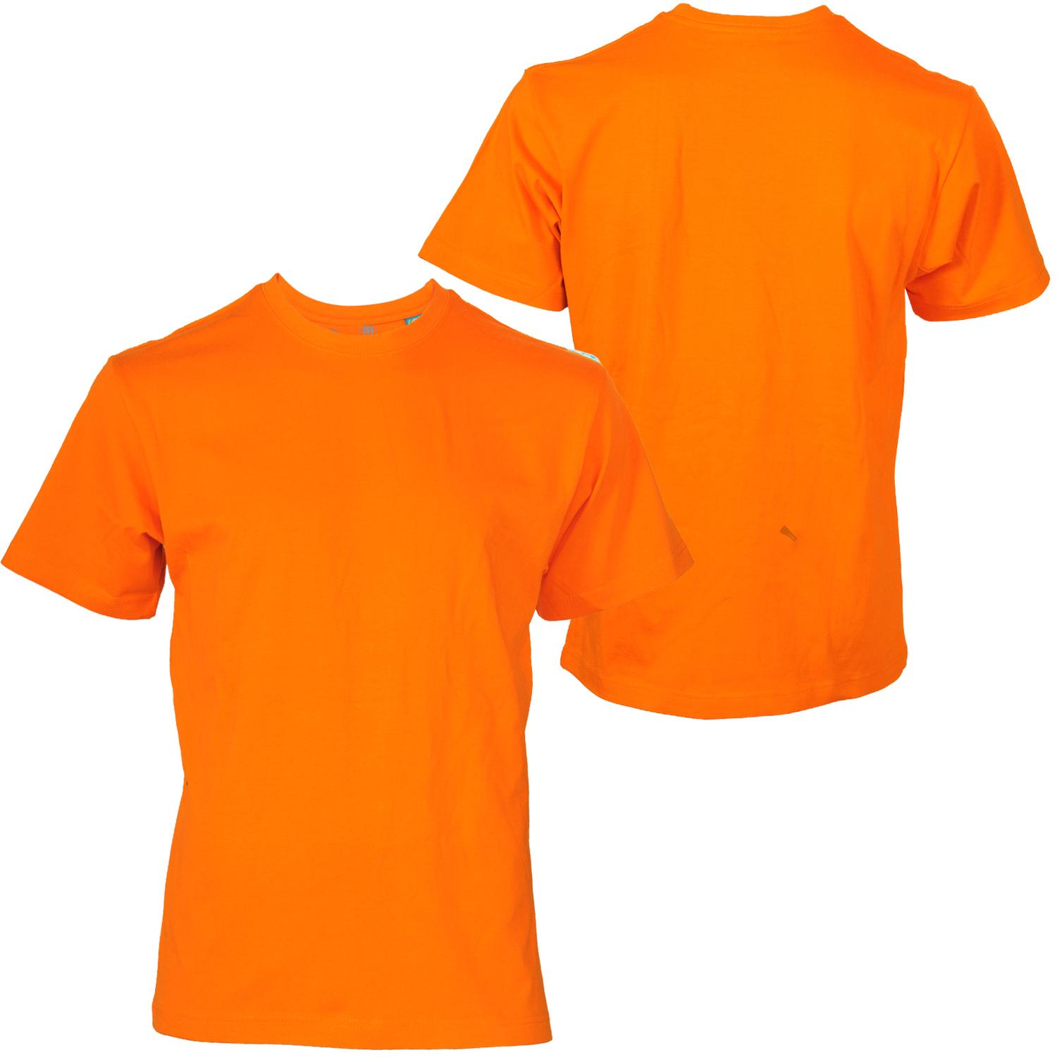 Foto Shmack Shmack Shmack Shmack Shmack Basic Blank T-shirt Orange Oran...