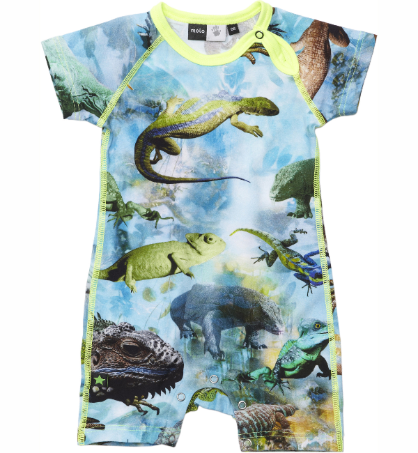Foto Short bodysuit, Lizard by Molo Kids