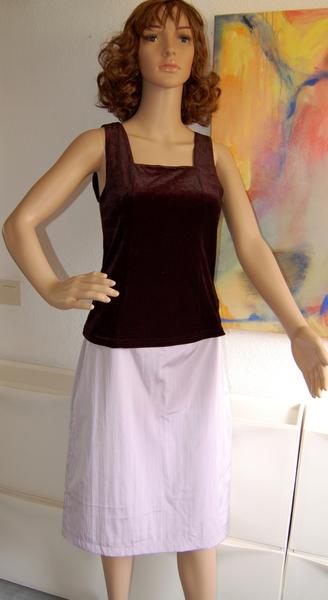 Foto Short skirt - tela iridiscente - Taft