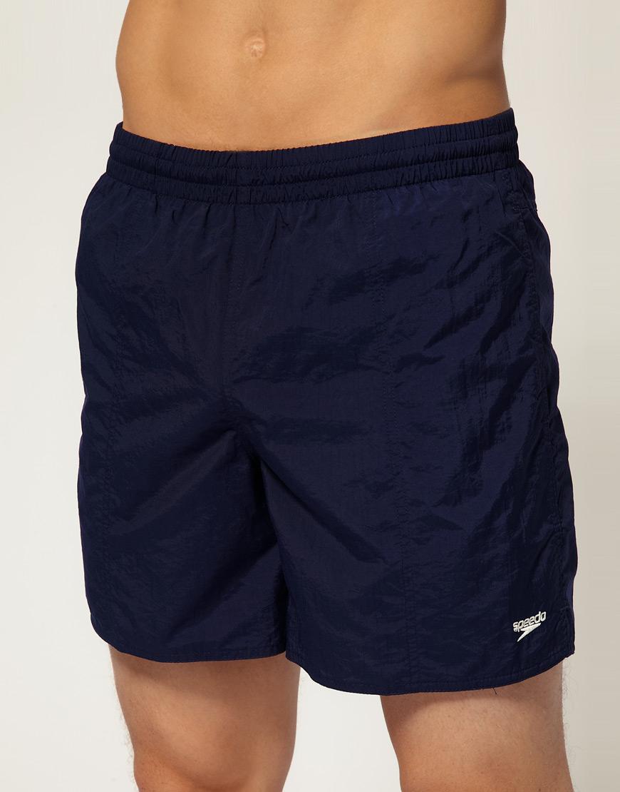 Foto Shorts de baño liso Leisure de Speedo Azul marino