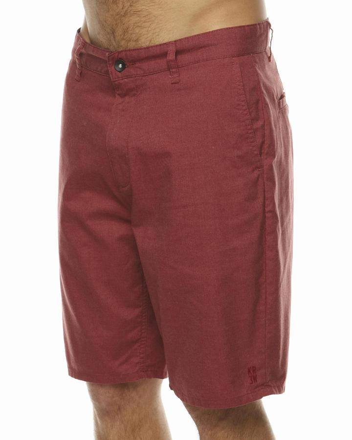 Foto Shorts Navigator De Kr3w - Rojo Heather