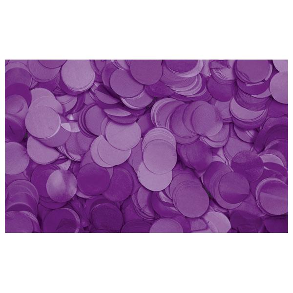 Foto SHOWTEC 60912PU Paper Confetti Purple Circles O55mm 1kg