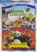 Foto Shrek tercero Kung fu panda Pack Dvd