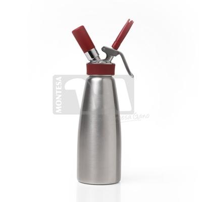 Foto Sifon Isi 1 Litro Acero Montador Nata Acero Inoxidable