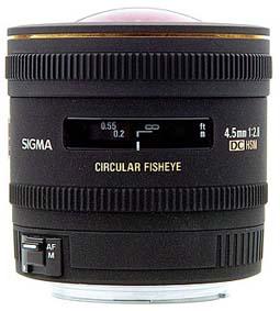 Foto Sigma 4.5mm f2.8 Ojo de Pez Canon