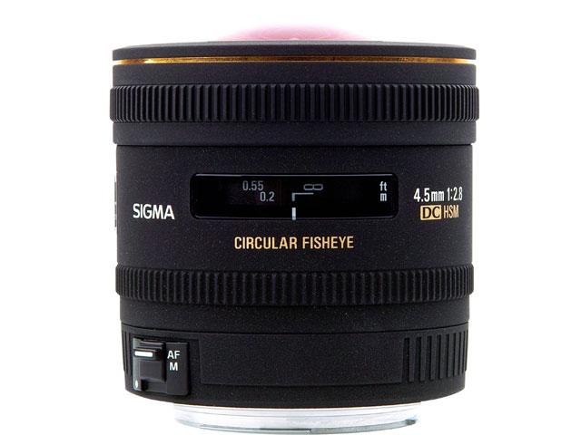 Foto Sigma 4.5mm F2.8 Wx Dc Hsm Objetivo Para Canon