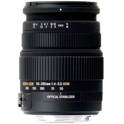 Foto Sigma 50-200mm F4-5.6 DC OS HSM (Nikon)
