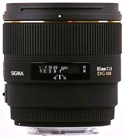 Foto Sigma 85mm F1.4 EX DG HSM Nikon