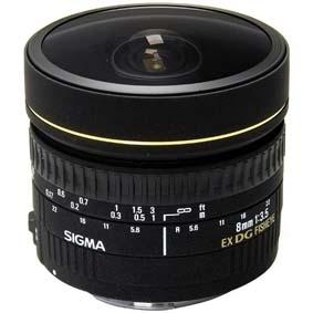 Foto Sigma 8mm EX DG Ojo de Pez Nikon