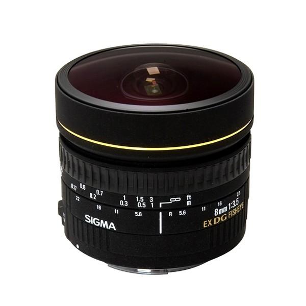 Foto Sigma 8mm f/3.5 EX DG CIRCULAR FISHEYE Lens (Nikon Mount)