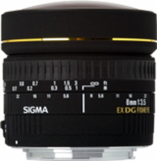 Foto Sigma 8mm F3,5 Fish Eye Circulaire DG EX Nikon