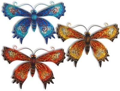 Foto Signes Grimalt - Aplique Decorativo Pared Mariposa X3 Colores 38 Cm 45086sg