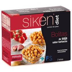 Foto Siken diet - Bolitas de soja sabor barbacoa (2 unds.)