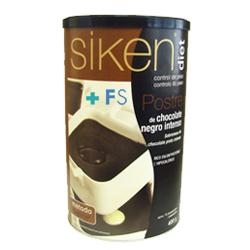 Foto Siken diet - Bote postre de chocolate negro intenso (400g)