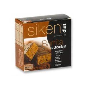 Foto Siken Diet Barritas de Chocolate 5 Unidades