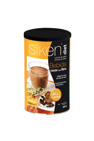 Foto Siken Diet Bebida de Cacao con fibra de Avena 400Gr