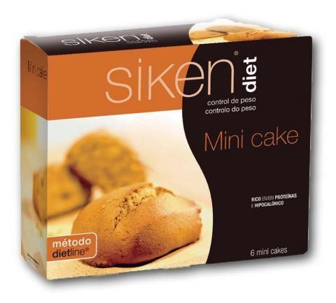 Foto Siken Diet Mini Cakes 6 unidades