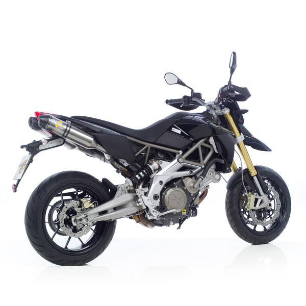 Foto silencioso Leovince Factory evoii titanio aprilia smv 750 dorsoduro 2