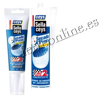 Foto Silicona Sellaceys Secado Xpress Byc Blanco.