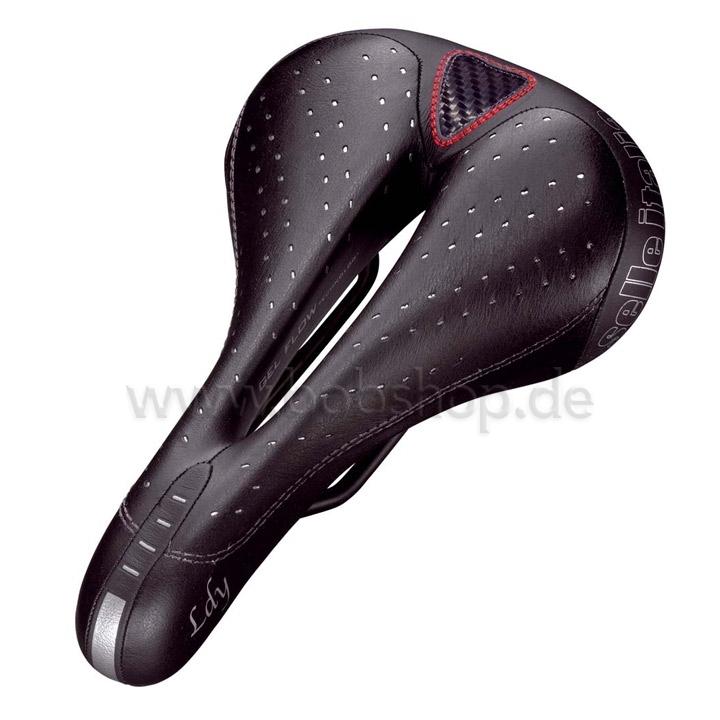 Foto Sillín femenino Selle Italia Gel Flow negro