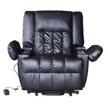 Foto sillón de masaje levantapersonas nantes up negro