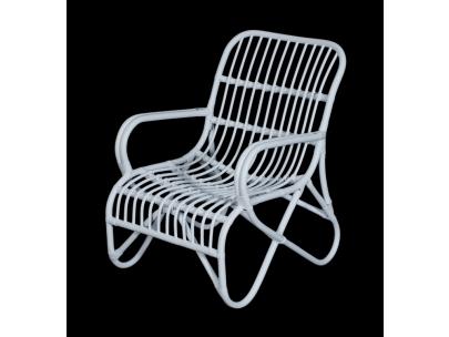 Foto Sillón De Mimbre Tradition - Blanco