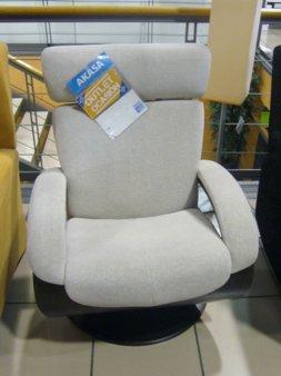 Foto sillón relax giratorio con tapizado cómodo