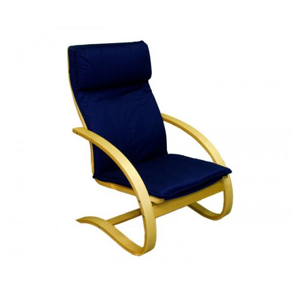 Foto Sillón relax madera cerezo
