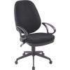 Foto Silla alessandro baggio abs59-bk tapizada en negro con malla ...