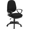 Foto Silla alessandro baggio abs60-bk tapizada en negro con malla ...